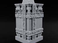 Filigree Fortifications Gothic Ornate Wall or Gate I turntable