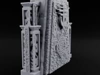 Filigree Fortifications Gothic Ornate Wall or Gate C turntable