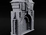 Filigree Fortifications Gothic Ornate Wall or Gate B turntable