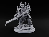 Dark Matter of Fact Human Spiked Armoured Warrior A turntable