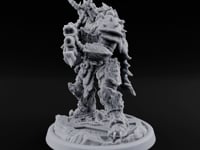 Dark Matter of Fact Human Spiked Armoured Warrior C turntable