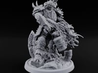 Dark Matter of Fact Human Spiked Armoured Warrior B turntable