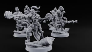 Rust Chapel Rabble Human Cultists turntable
