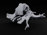 Hung Out to Cure Butcher Animal Carcass Pile turntable
