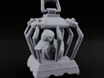 Duck Says Quack Off Stone Cage with Duck turntable