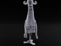 Hang Up Your Cleaver Apron Display Stand turntable
