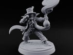 Stand Back, Fumes Rising Gnome Alchemist turntable