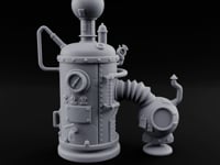 Pipe Dreams Under Pressure Steampunk Alchemist Pressure Tank turntable