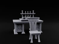 Spine Stitched, Press Tightened Wooden Binding Desk and Chair turntable