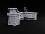 Time Is Money, Pay Up Wooden Clock Shop Counter turntable