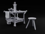 Pull Up a Stool Wooden Kitchen Table with Stool turntable