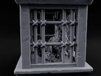Fox Fur Fluffed, Fee Unpaid Stone Kitsune Pet Cage turntable