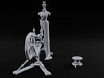 Nothing Off the Peg Tailor Mannequin and Spinning Wheel turntable