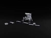 Selvedge Edge Station Wooden Fabric Seller Workbench turntable
