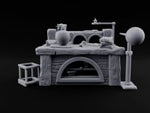 Molten Orders Cooling Overnight Wooden Glassblower Workbench Desk turntable