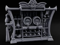 Two Kegs, Zero Last Orders Wooden Tavern Drinks Cabinet turntable