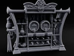 Two Kegs, Zero Last Orders Wooden Tavern Drinks Cabinet turntable