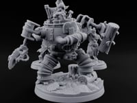 Rings Counted, Trunk Hauled Orc and Goblin Lumberjacks turntable