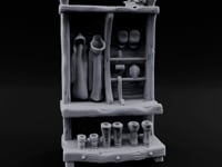 Cloaks Hung, Boots Paired Wooden Coat and Boot Rack turntable