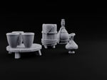 Handle With Slightly Less Care Potter Small Props Set turntable