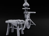 Pedal Down, Pitcher Up Wooden Pottery Wheel with Stool turntable
