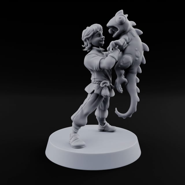 Lizard Licked Me First Human Pet Customer turntable
