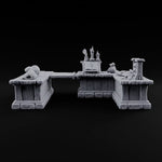 Arms Dealer's Horseshoe Wooden Merchant Counter turntable