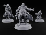 Dues Collected, Tea Poured Human and Halfling Guild Staff turntable