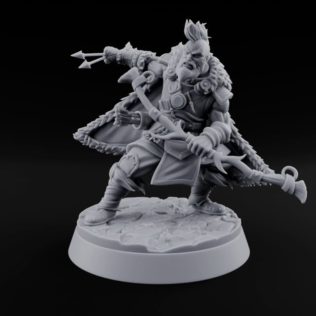 Furs Still Frosted Human Barbarian A turntable