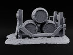Barrel Roll Call Wooden Supply Scatter D turntable