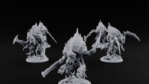 Ribbed Crests Over Rocky Ground Hook Horror Warriors turntable