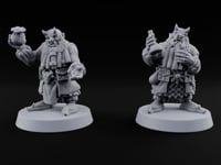 Brimstone Bazaar Regulars Tiefling Merchants turntable
