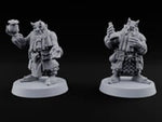 Brimstone Bazaar Regulars Tiefling Merchants turntable