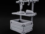 Chopping Block Chorus Wooden Butcher Shop Terrain Piece B turntable