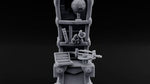 Latitude Lost, Ink Still Drying Wooden Cartographer Furniture D turntable