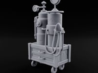 Next Patient, Please Wooden Dentist Office Terrain C turntable