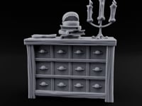 Next Patient, Please Wooden Dentist Office Terrain B turntable