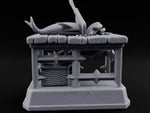 Gutted by Noon, Gone by Dusk Wooden Fish Seller Market Piece B turntable