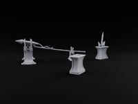 Boom Service Wooden Gunpowder Shop Terrain B turntable
