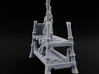 Boom Service Wooden Gunpowder Shop Terrain D turntable