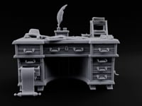 Case Files Still Pinned Wooden Investigator Office Furniture D turntable