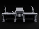 Objection Sustained, Furniture Assembled Wooden Courtroom Furniture E turntable