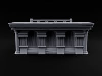 Objection Sustained, Furniture Assembled Wooden Courtroom Furniture D turntable