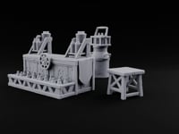 Curdle Not, Want Not Wooden Milkman Market Piece C turntable