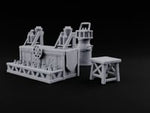 Curdle Not, Want Not Wooden Milkman Market Piece C turntable
