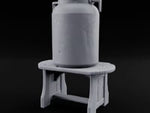 Curdle Not, Want Not Wooden Milkman Market Piece D turntable