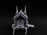 Carcass Hangs, Customers Gather Orc Butcher Market Terrain C turntable
