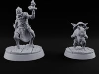 Pleased With Their Handiwork Human and Goblin Taxidermists turntable