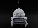 Hay Cart Left Mid-Lane Wooden Town Street Scenery B turntable