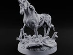 Rest in Pieces Zombie Unicorn turntable